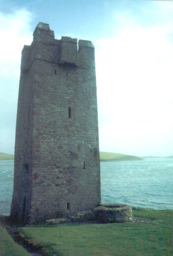 Zámok Kildownet na ostrove Clare